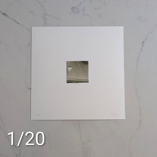 Memento: Topography | Hand-Cut 2" x 2" Original