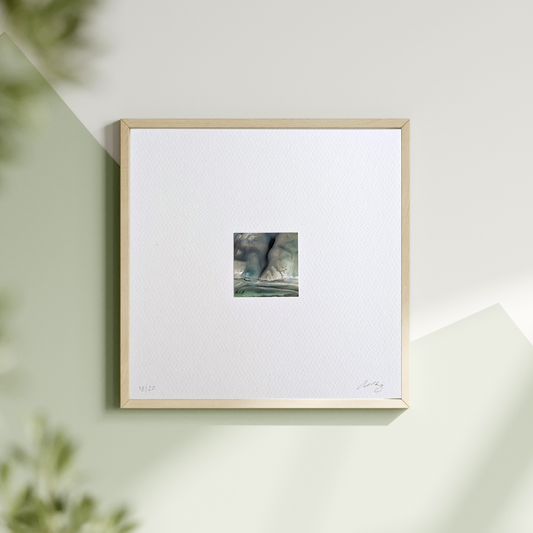 Memento:  Topography | Hand-Cut 2" x 2" Original