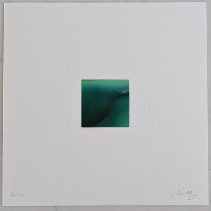 Memento:  Land & Sea | Hand-Cut 2" x 2" Original