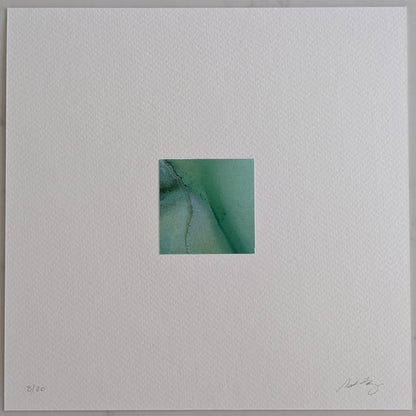 Memento:  Land & Sea | Hand-Cut 2" x 2" Original